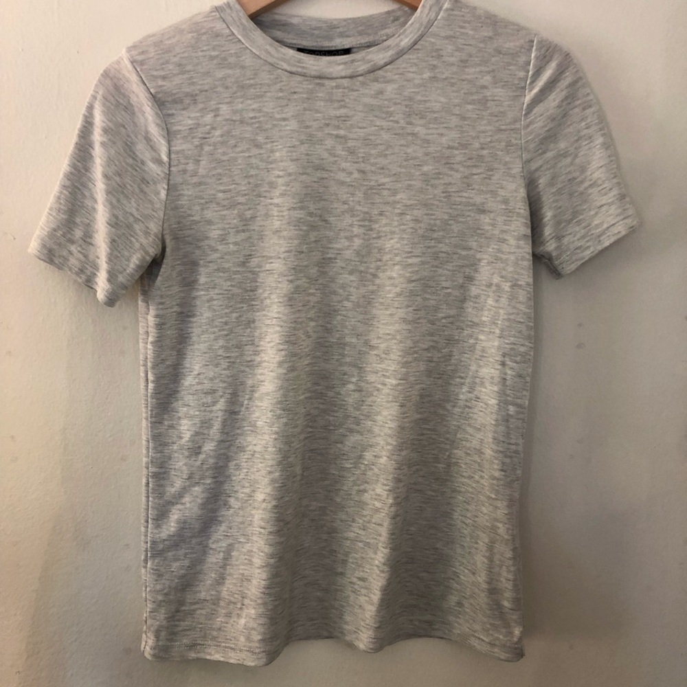 Heather Gray Topshop T-shirt